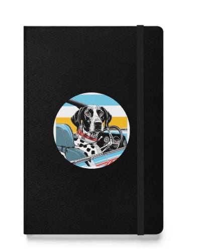 Custom pet hardcover-bound notebook, personalized pet gift