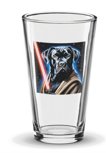 Custom pet glass tumbler, personalized pet gift