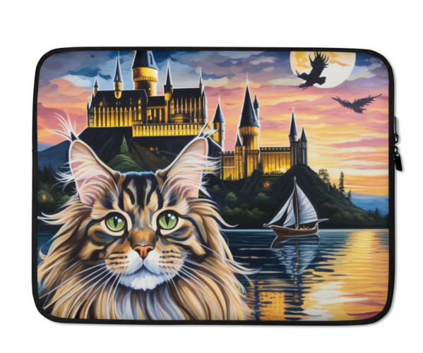 Custom pet laptop case, personalized pet gift