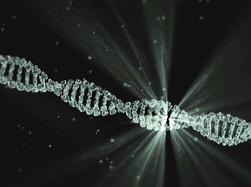 Image of DNA helix